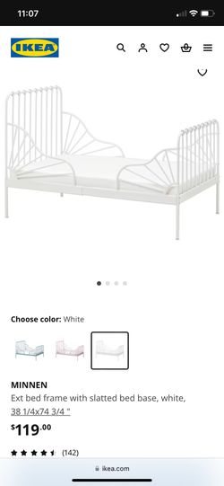 IKEA Kids Oversized Toddler Bed And Mattress 