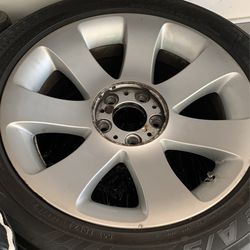 E 65 BMW rims and new tires 90% tread Original