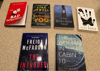 Thriller Books - Amazing Condition
