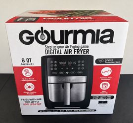 New Gourmia 8 Qt Digital Air Fryer