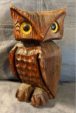 Wooden Owl