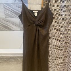 Brown Knitted Dress