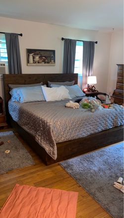 Pottery Barn Platform Storage Bed
