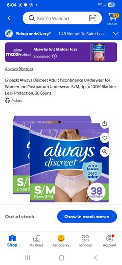 Always discreet S/M 2-14 38 count