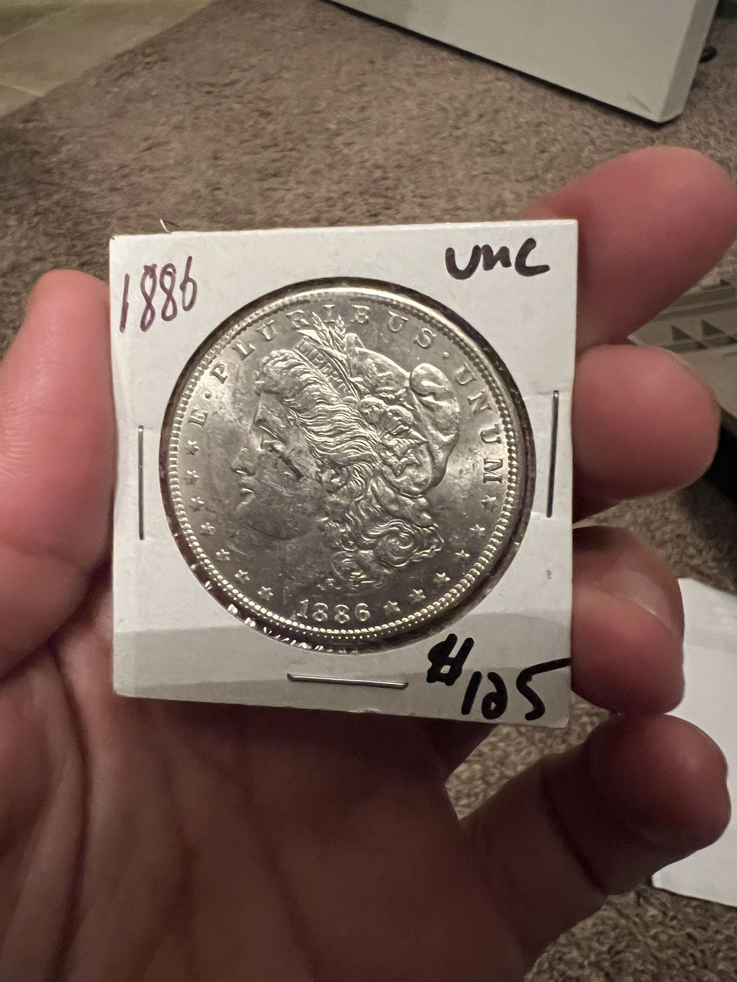 1886 Morgan Dollar Uncirculated 