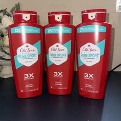 Old Spice Pure Sport 24oz  3X16