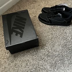 Travis Scott x Air Jordan 1 Retro Low/OG SP Black Phantom