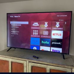 55” Roku TCL Tv