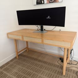 Crate And Barrel Desk And Shelving 
