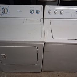 Top Load Washer And Dryer Set 