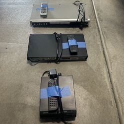 DVD’s (45)  and  (3) DVD Players w/Remotes