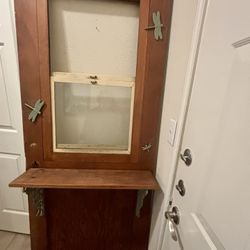 Vintage Wooden Farmhouse Door