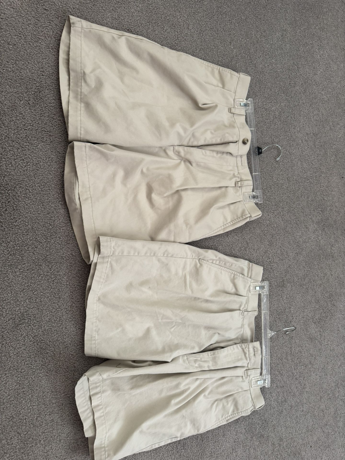 Men’s Khaki Golf Shorts