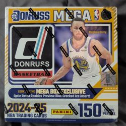 2024-25 Donruss Basketball Mega Boxes 