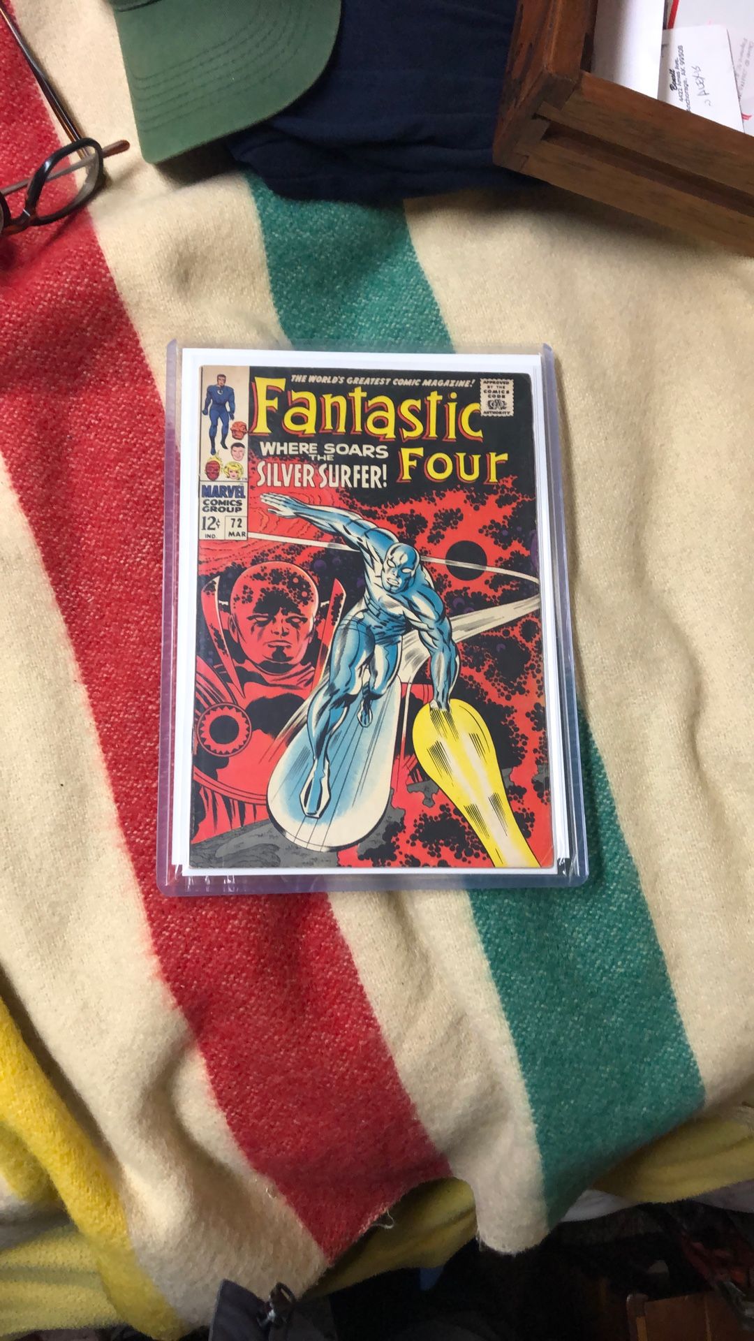 Vintage Comic Book Silver Surfer #72