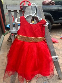 Red dress