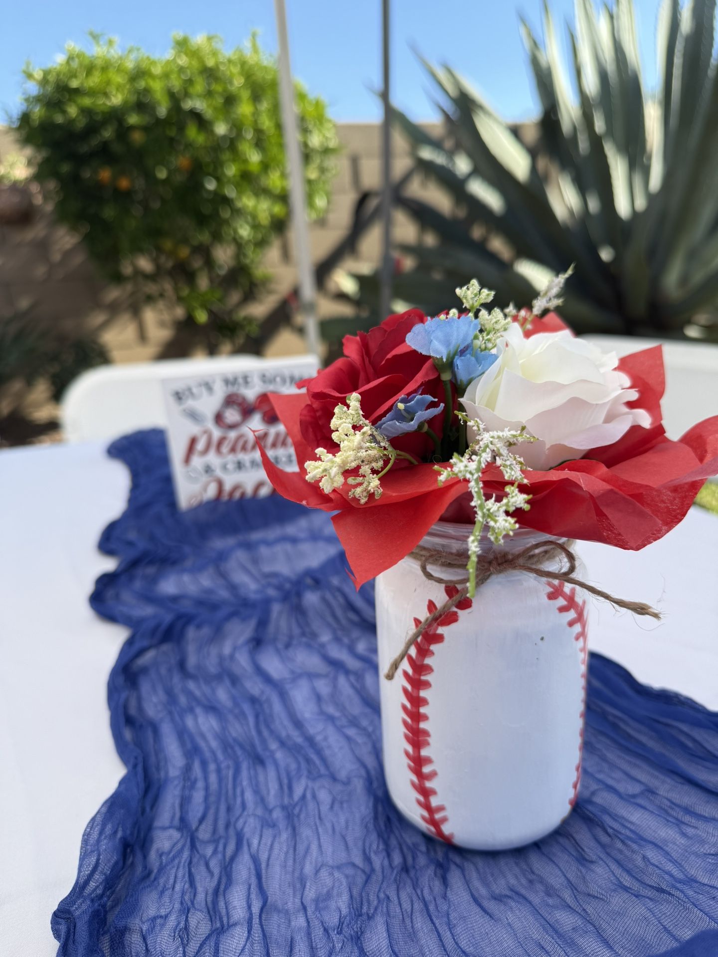 Baseball Centerpieces 