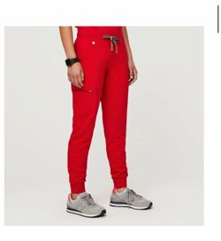 Pop Red Zamora - Jogger Scrub Pants