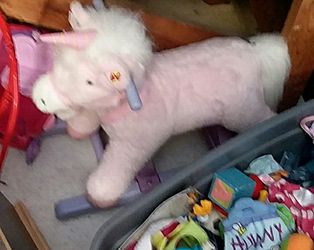 Rocking horse unicorn