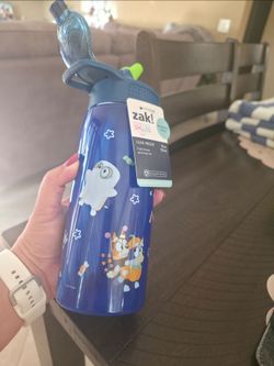 Zak! Halloween Leak Proof Bluey 25oz Kids Water Bottle