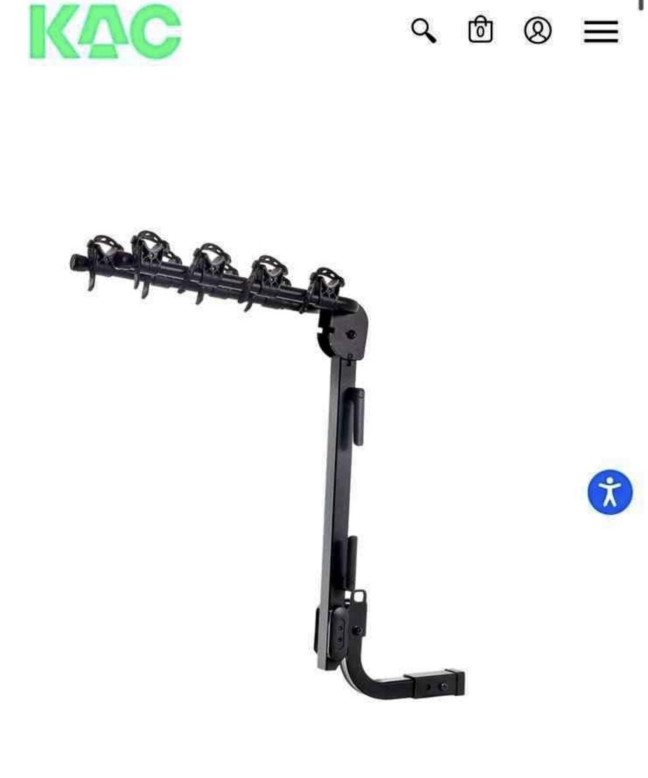 2 Inch Hitch Mounted Bike Rack