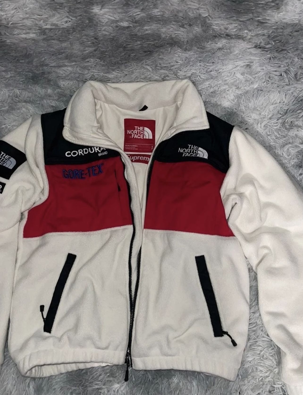 Supreme x The North Face Expedition Fleece Jacket ‘White’