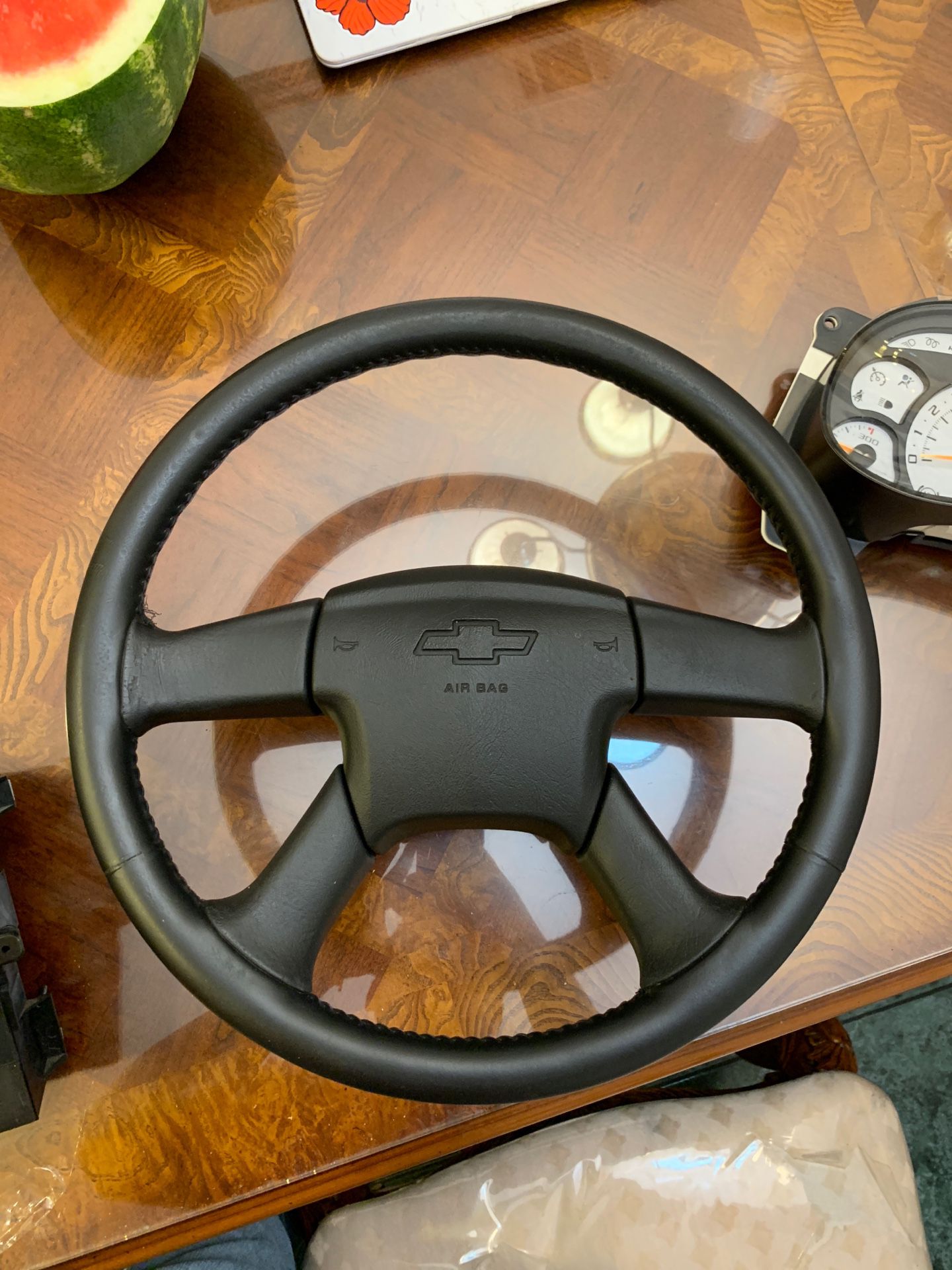 Chevy steering wheel