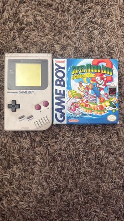 Nintendo Game Boy Launch Edition Handheld System - Gray + 1 Game!