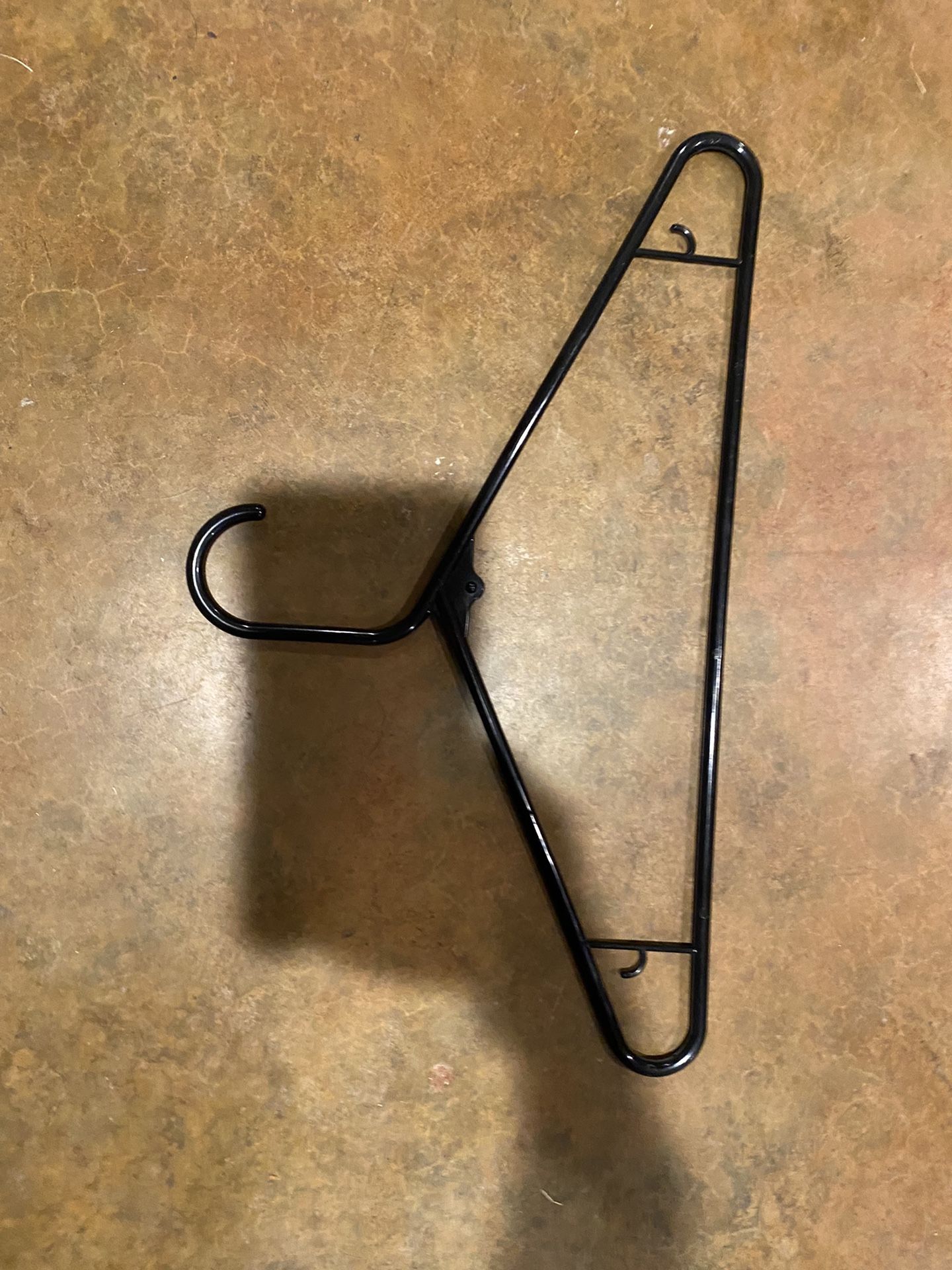 Black Plastic Hangers 