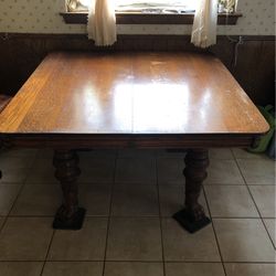 Tiger wood Dining Room Table
