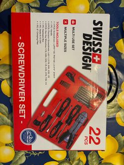 SWISS DESIGN SCREWDRIVER SET