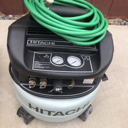 Air Compressor and Air Gun Sold As A Set (Used For one Project)