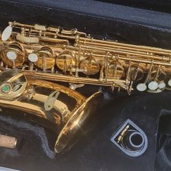 Alto Saxophone With Case