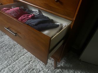Mid-Century Modern Wood Dresser