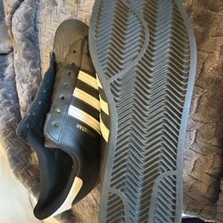 New Adidas Shell Toe Black & White 