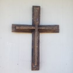Rustic Wooden Cross ✝️