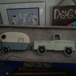 Camper Metal Wall Art