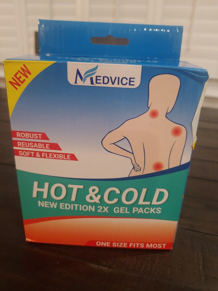 Hot & Cold New Addition 2X Gel Packs (One Size Fits Most)