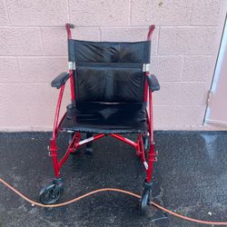 Red Drive Wheel Chair