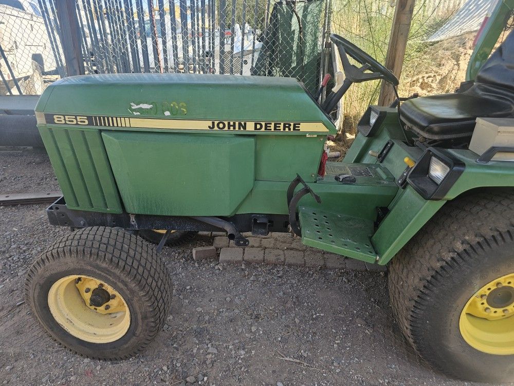 john deere 26 hp diesel with flail mower