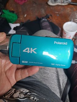 Polaroid 4k video camera working