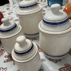 Ceramic Vintage Canisters