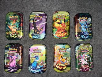 Pokemon Prismatic Evolutions Mini Tins