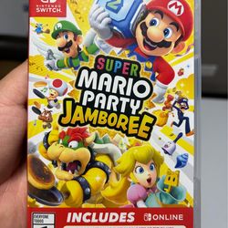 Super Mario  Party Jamboree Case Only (No Game) Nintendo Switch