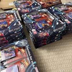 One piece illustration vol 5 vol 6 box x22