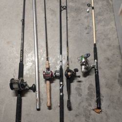 Fishing Rods And Reels