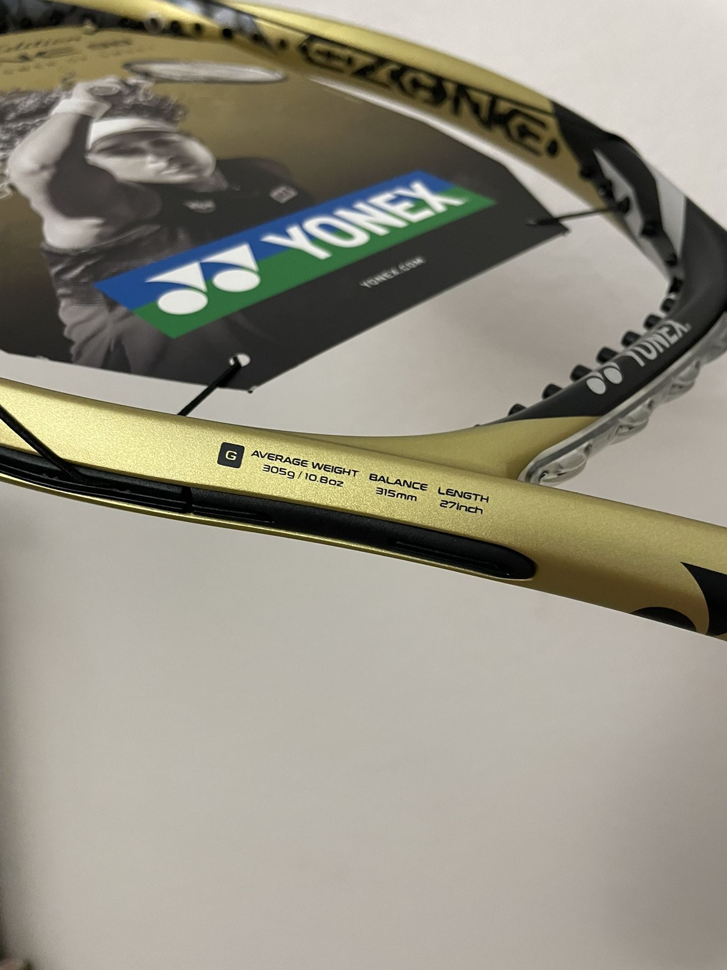 Yonex EZONE 98 Limited Edition Gold Tennis Racquet for Sale in