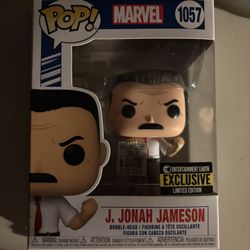 Funko Pop Marvel: J. Jonah Jameson Entertainment Earth Exclusive #1057
