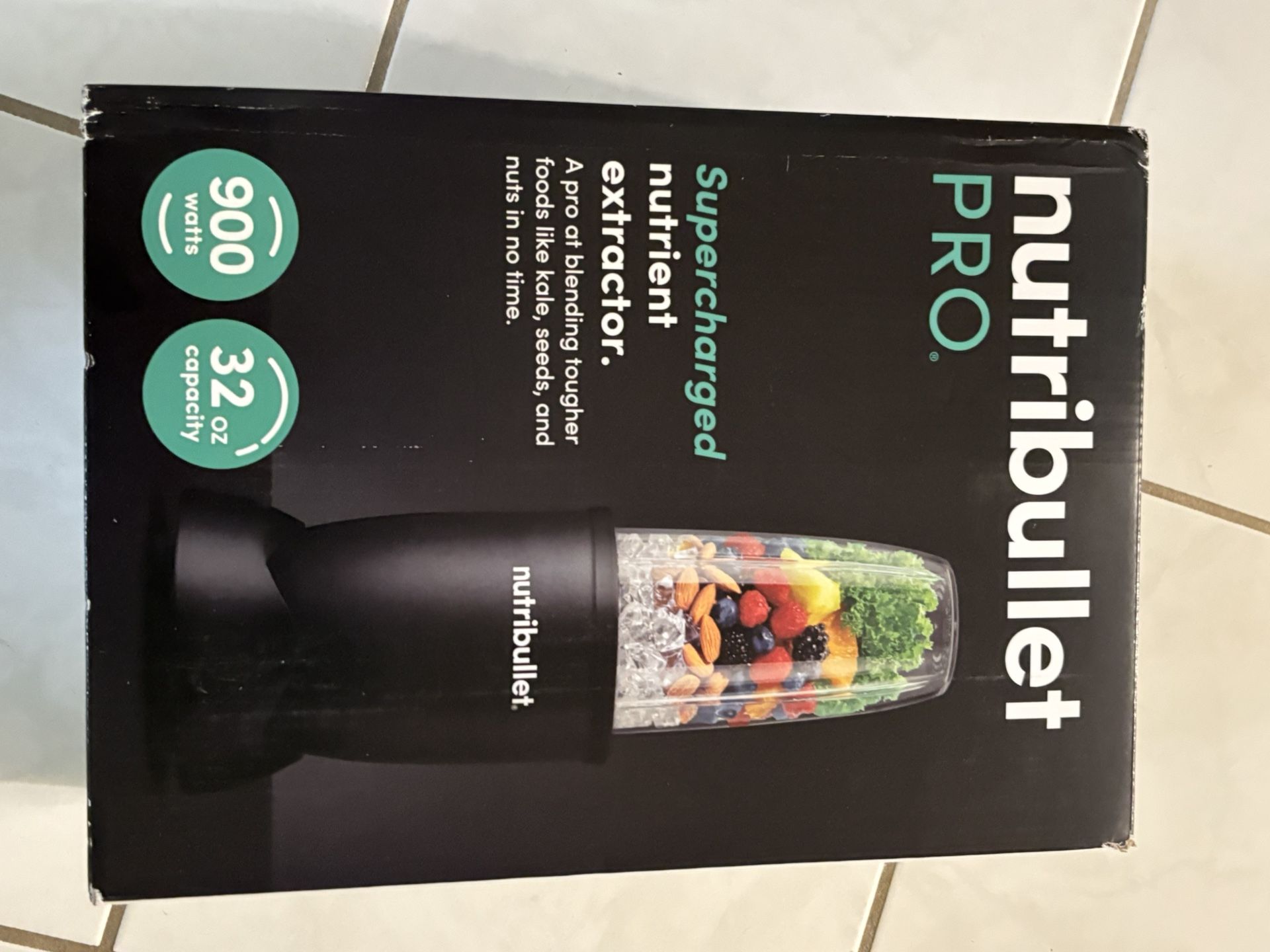 Nutribullet Pro NB9-0901AK  32 oz. 900 Watt Personal Blender Blk Brand New