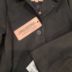 Girls Black Coat